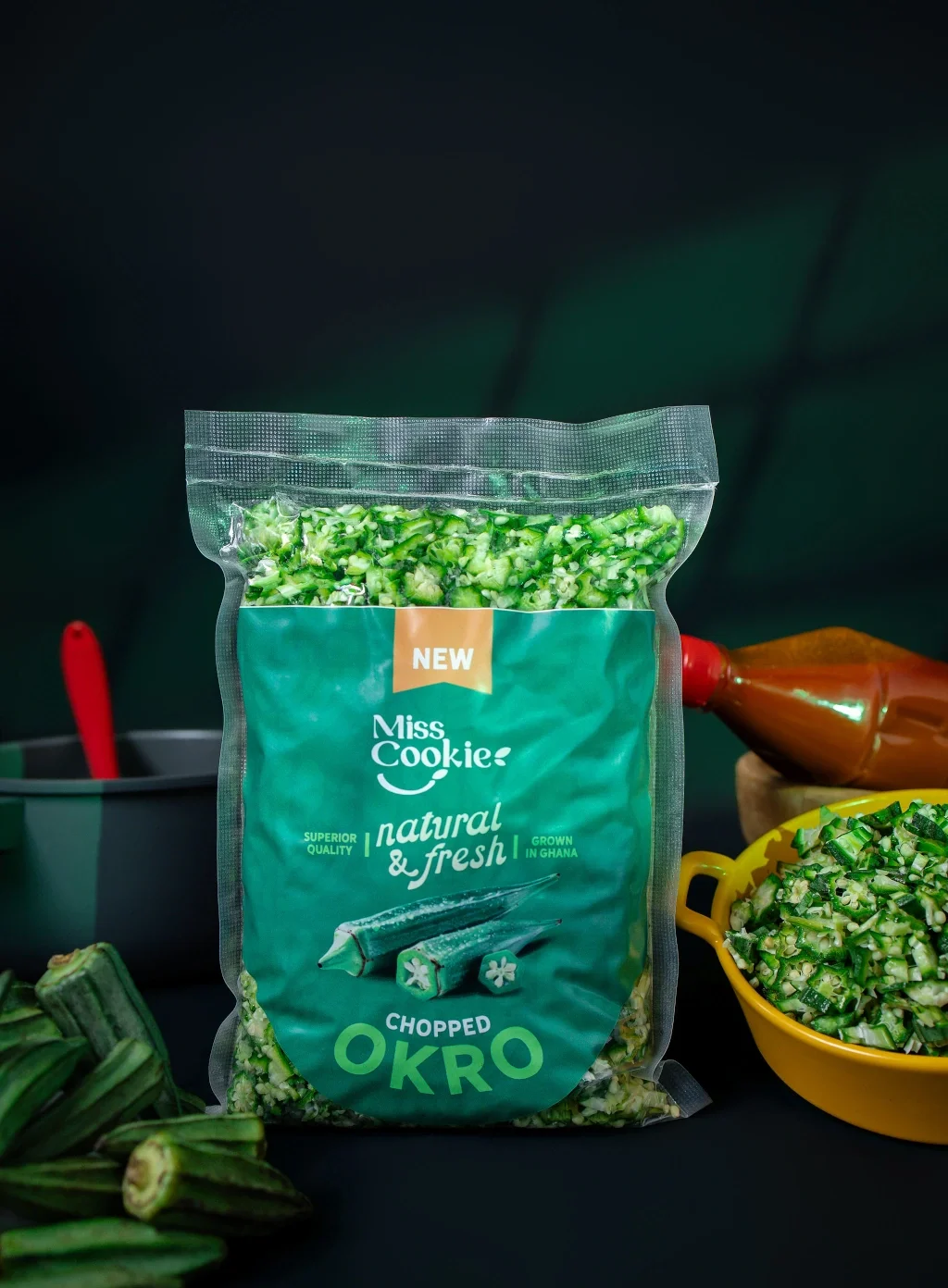 Chopped Okro